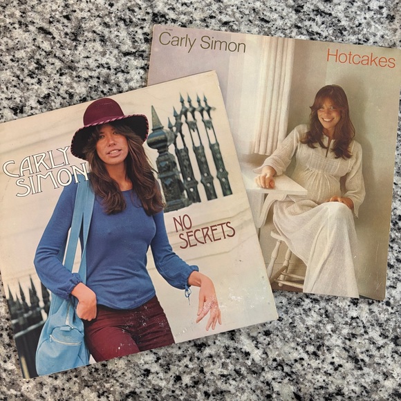 Carly Simon & James Taylor Vinyl Record Set - Picture 4 of 7